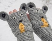 MOUSE FINGERLESS GLOVES - Free Shipping Worldwide