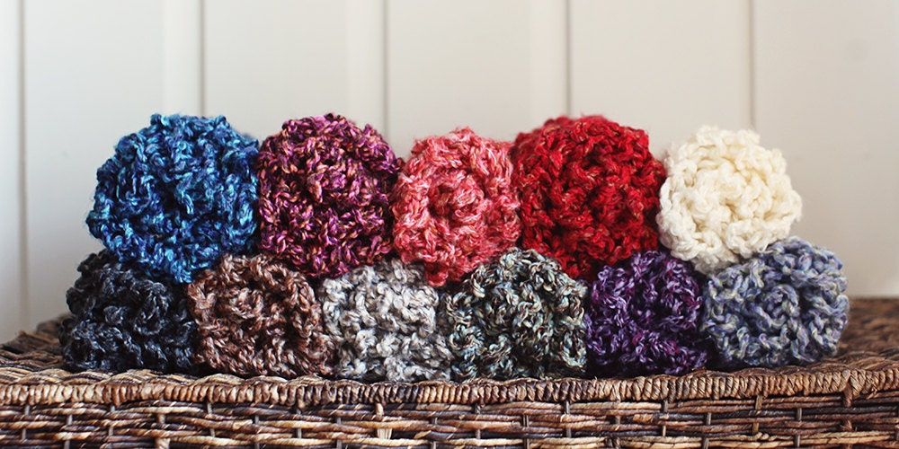 Newborn Wrap Set - Lush Wrap Set - CHOOSE YOUR COLORS - Set of 3 - photo prop layering set - knitbysarah - Stitches by Sarah