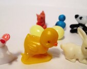 Vintage Easter Spring Holiday Collection of 8 Cake, Cupcake Toppers, Ornaments
