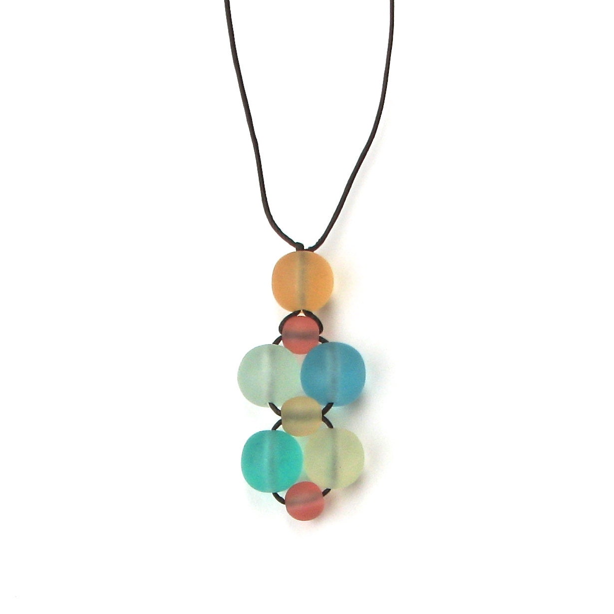 Nursing Necklace/ Breastfeeding Jewelry - Twiddle Cluster - Icecream/ Pastel Colours