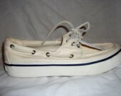 Vintage Ladies Liz Claiborne Canvas Deck shoes "Boaters" size 6 Only 6 USD