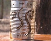 Reclaimed Metal Luminary -Squiggle De Da