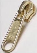 Zipper Sliders 10 pack YKK Silver Number 3