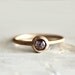 Icy rose cut diamond ring. Engagement. Grey feather. Wren.