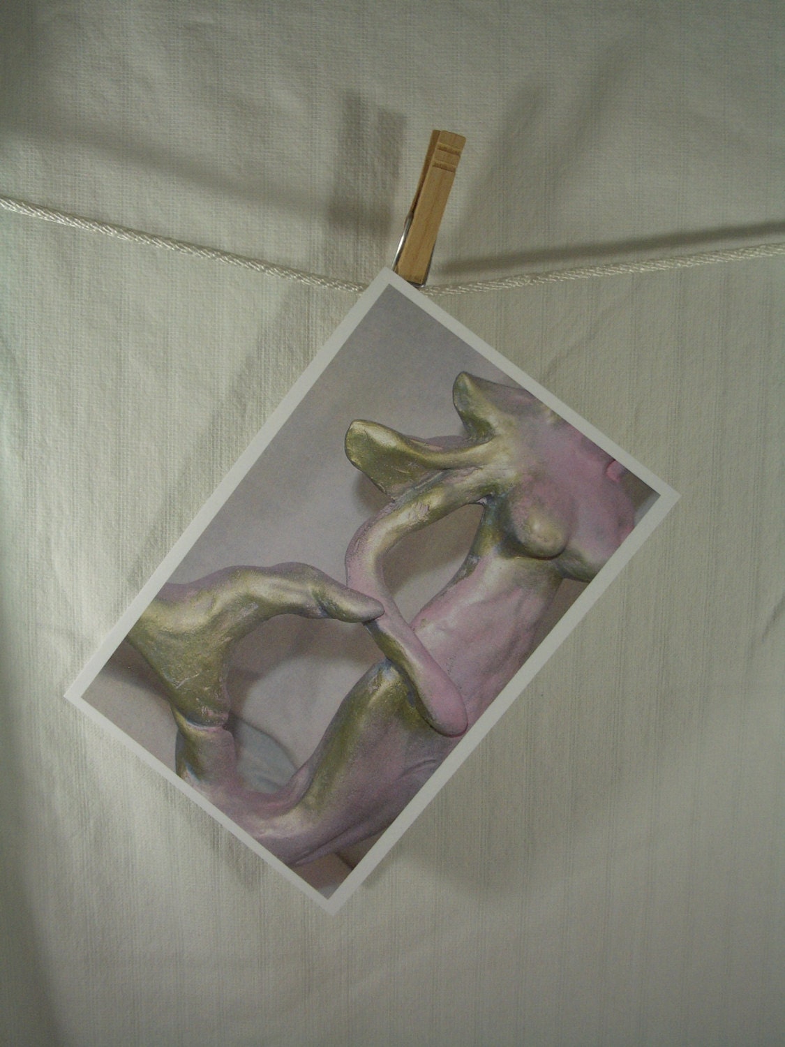 Venus Mermaid Goddess Art Notecard Stationary Giclee Prints Aura Rose Envelope Free Gift Wrap Zen