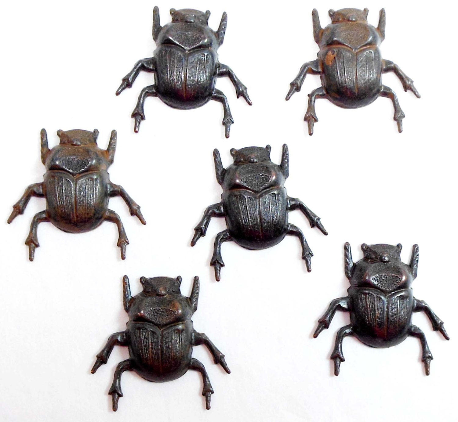 Japanese Beetle Stamping, Rusty Black, Item03698