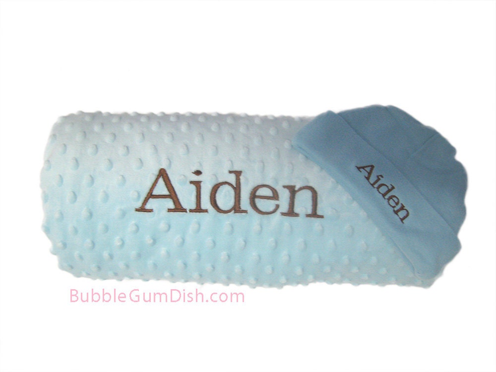 My Favorite Blanket Personalized Name for Toddlers Babies Cuddle Dot