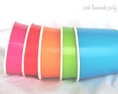 50 MeDiuM -ICE CReaM Cups with ice cream labels-12oz--red,pink,orange,green,blue,white--or choose colors- Il_170x135