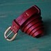 Handmade 2cm Natural leather BELT/ model  "MALTÊS" customized With a tradicional/classic 100% brass Buckle