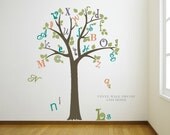 Alphabet Vinyl Wall Tree