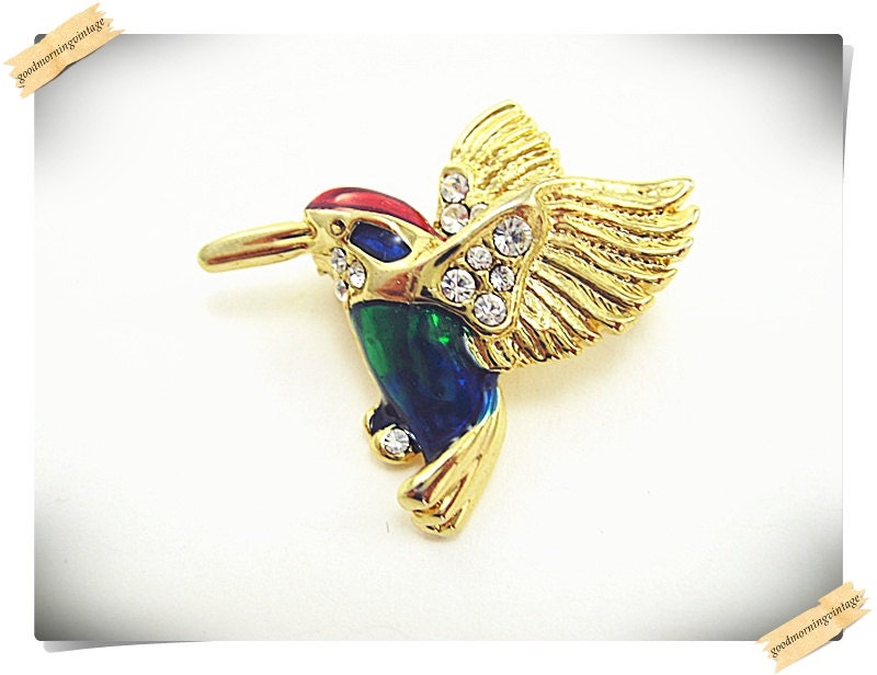 Humming Bird Pin