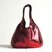 Metallic Red Hobo Tote Bag - Spring Fashion