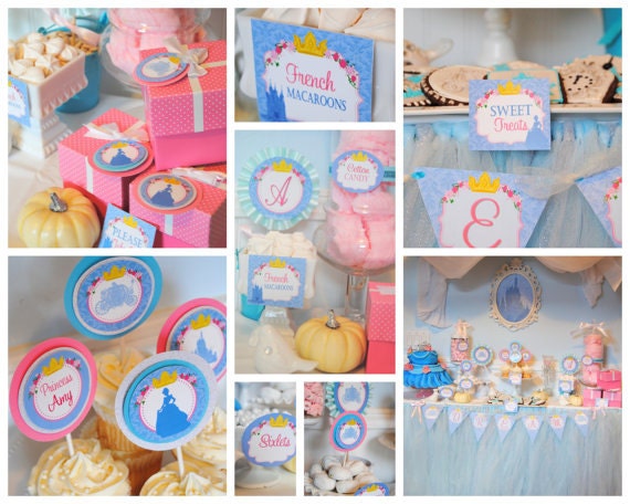 CINDERELLA Inspired Complete Collection / Disney Princess - Girls Birthday - Ladies or Woman - Bridal Shower - Krown Kreations