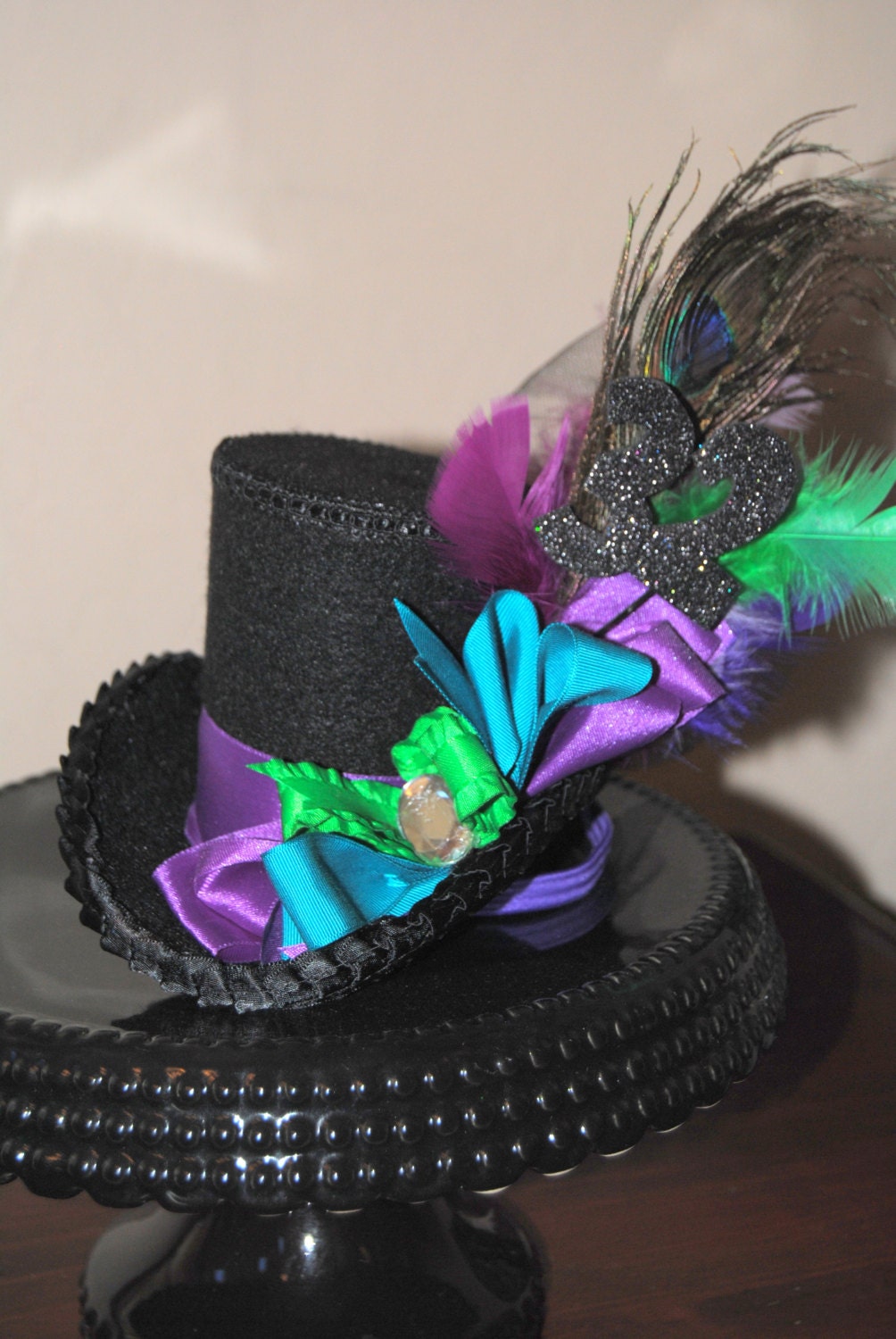 Mini Top HAT - DAPPER -  Top Hat For Birthday, Mad Hatter, Circus, Men, Women, Costume, Boys, Girls - KROWN Kreations