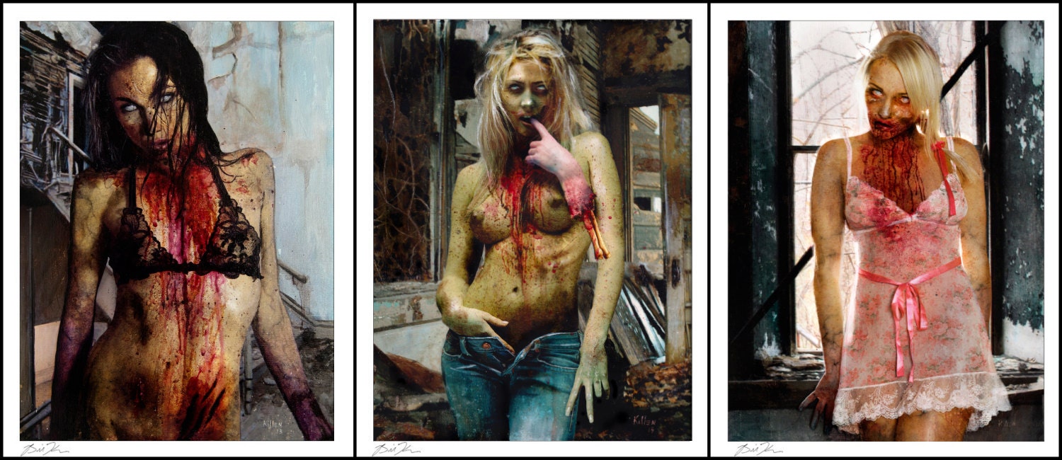 Zombie Pinup Portfolio 2