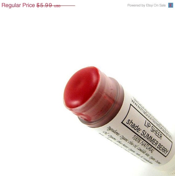 60% OFF SUMMER SALE Lip Sheer - Summer Berry Lip Sheer - All Natural Lip Sheer - Limited Edition Color