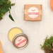 Peach Lip Balm, All Natural - Southern Peach Rose - Earthy Floral and Sweet Peach