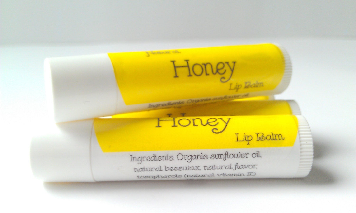 Lip Balm Natural Honey by ZEN-ful, Lip Butter, Moisturizing Lip Balm, All Natural Beeswax Lip Balm, Unflavored Lip Balm - ZENfulworld