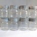 RESEVED for oceansurf ....... 8 Pint Mason Jars and 2 Half Gallon Jars with Zinc Lids & Glass tops, Clear Canning Jars, 1960's