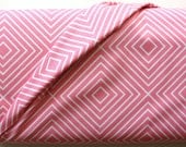 Diamonds in Salmon by Patty Young from the Textured Basics Collection - Michael Miller Fabrics - ONE HALF YARD Cut