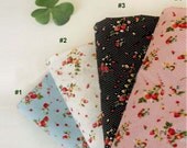 Strawberry Fabric Cotton Fabric Shabby chic Fabric Red Strawberry  Cotton Quilt Fabric - by Yard 1/2 yard f006