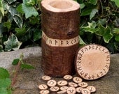 Elder Futhark Rune Vase: Divination, Witchcraft, Occult, Magic, Wicca