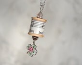 Four Leaf Clover Music Necklace