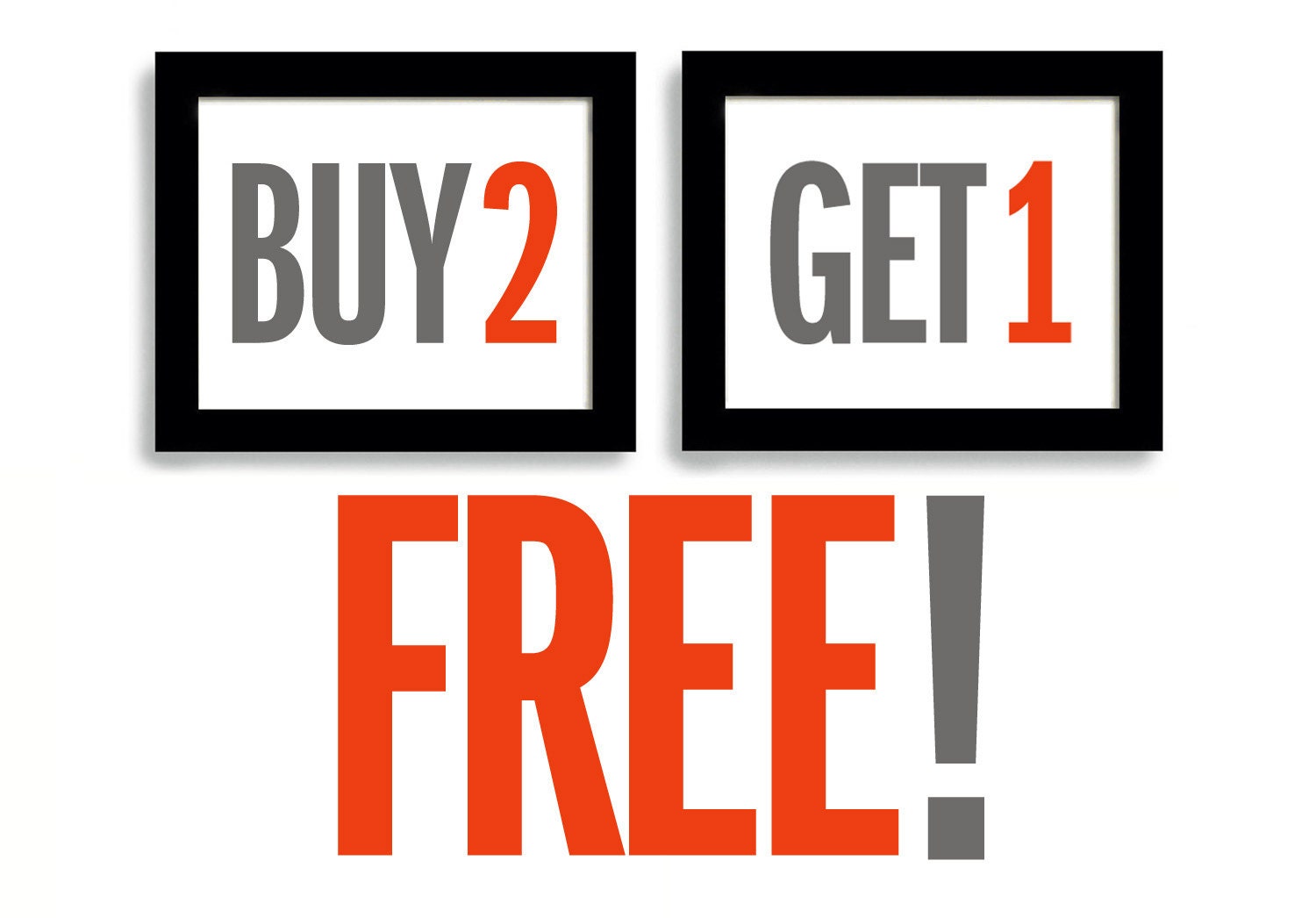 NEW - Buy 2 Get 1 FREE - Set of Three Art Prints - Choose Your Favorites