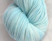 Fingering Weight, "Caribbean Swim" Merino Wool Superwash Yarn, 4 oz, machine washable yarn