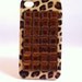 Studded Leopard iPhone Case Gem Studs Back Case iPhone 4/ 4S