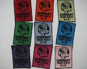 One Arrogant bastard ale canvas patch in any color you choose....FREE SHIPPING USA