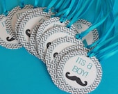 10 Birthday Party, Baby Shower or Bridal Favor Tags with Ribbon - Party Circles - Pick ANY Theme in My Shop - Free Ship Over 60.00