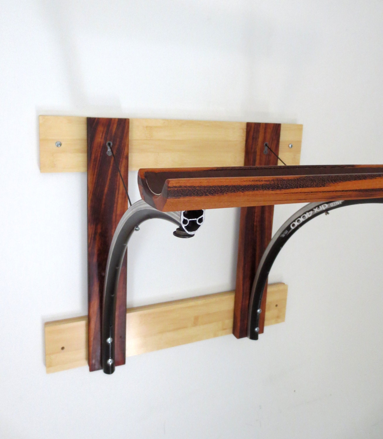 Bicycle Rack, Bikes, Reclaimed Wood, Bicycle Accessories, Tiger Wood, Bicycle Art