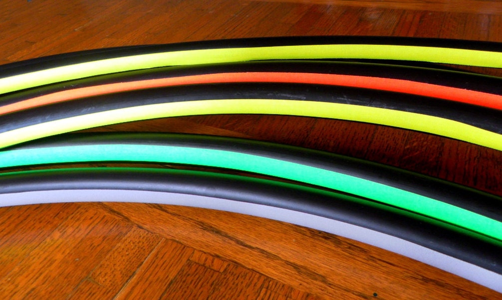 HEAVYWEIGHT weighted hoop - COLLAPSIBLE beginner's hoop with one color of grip tape 160 psi 3/4" tube
