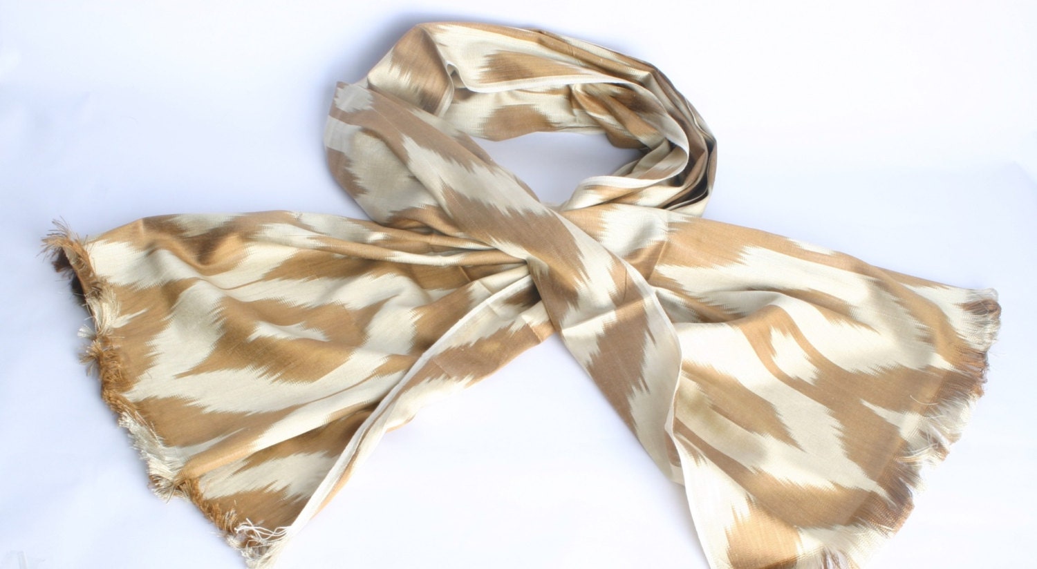 FAST SHIPMENT with FEDEX  (1-3 Days), Silk Ikat modern Scarf, Handwoven ikat silk Scarf,ikat  shawl, decorative  ikat scarf