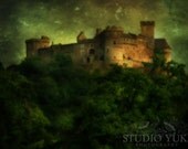 Fantasy Fairy Tale Castle, Surreal, Enchanted, Magical, Dark, Dreamy, Fine Art Photography, Jareths Castle
