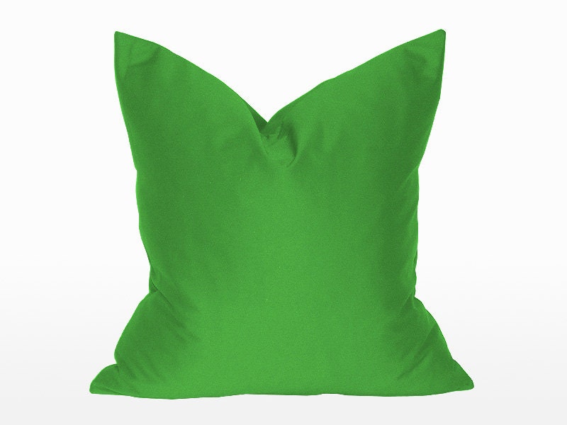 26" x 26" Decorative Throw Pillow / Accent Cushion Cover (Indoor) (Light-Weight Light Green Solid)