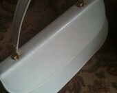 Summer Handbag, Cream Vintage Purse