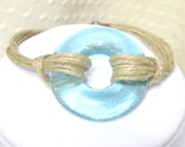 Bombay Gin Bottle Bracelet Anklet Green Wine Beer Liquor Gifts Green Eco Gifts Boho Fashion OOAK