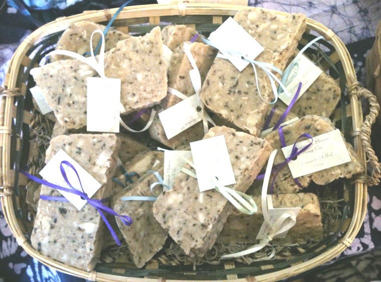 French-Milled ALL-NATURAL Soap for hair and body, shampoo bar, solid shampoo, softly scented