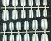 Wedding White Pearl Fake Nails for DIY Nail Art  / Nail Spine / False Nails / Blank Nails