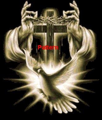 Holy Spirit. Counted Cross Stitch Pattern. PDF Files. Free shipping.