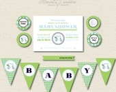 PRINTABLE PARTY COLLECTIONS -- "Little Putter" Golf Party Collection -- Mirabelle Creations