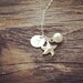 Sterling Silver Starfish, Pearl Initial necklace - Personalized Gift - Flower girl, Bridesmaid Gift, Beach Jewelry, Everyday Wear