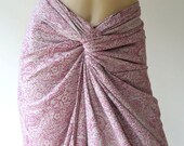 Batik Sarong, Paisley Sarong, Beach Pareo, beach cover up