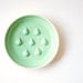 Soap Dish in Mint-  handmade ceramics by RossLab (made to order)