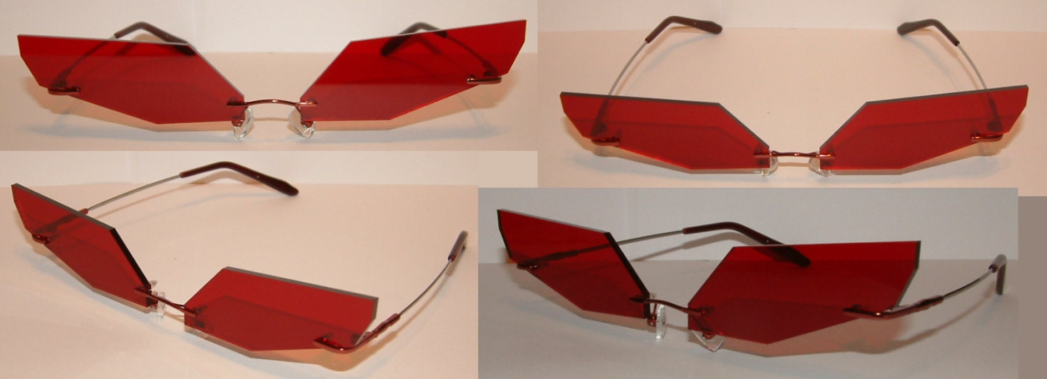 Red G1 M001C Cosplay costume Sunglasses
