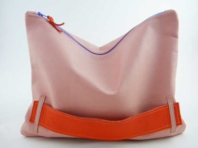 Smoothie Leather Statement Clutch