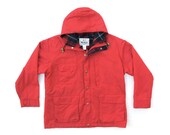 Vintage Woolrich Red Parka