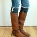 SALE SALE The Miss Molly - Charcoal Grey Slouchy Button Down Leg warmers with Knit Lace trim - Legwarmers (item no. 7-4)